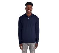 Jerzees Langarm-Poloshirt für Herren, Baumwollmischung, Verschluss mit Zwei Knöpfen, Normale Passform, Größen S bis 2X, L