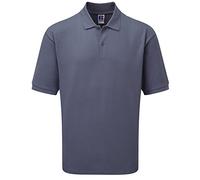 Jerzees Russel Herren Klassik Kurzarm Polycotton Polo Shirt (2XL) (Convoy Grau)