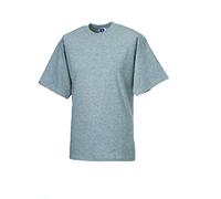 Jerzees T-Shirt, klassisch, Baumwolle Gr. X-Large, Light Oxford