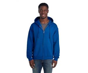 Jerzees Uni Men’s Nublend Fleece Hoodies & Sweatshirts, Cotton Blend, Sizes S-3x Kapuzenpullover, Durchgehender Reißverschluss, Königsblau, X-Large
