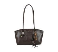 Jesscasday PU Leder Unterarmtasche mit Anhänger, Mehrzweck Schultertasche, Bürotaschen, Arbeitshandtasche für Damen, lässig, täglicher Gebrauch, stilvolle Handtasche