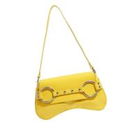 Jesscasday Umhängetasche für Damen, Retro Clutch, Geldbörse, Sling Handtasche mit Magnetverschluss, Abend Unterarm Geldbörse, Sattel, Clutch, Geldbörse mit Magnetverschluss