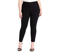 Jessica Simpson Damen Adored Curvy High Rise Skinny Standard Jeans, Od, schwarz, 32