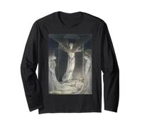 Jesus & Engel im Grabgemälde William Blake 1808 Langarmshirt