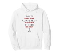 JESUS The WAY The TRUTH & The LIFE - John 14:6 Inspiration Pullover Hoodie