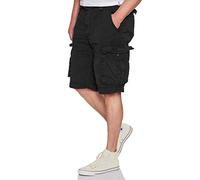 Jet Lag Cargo Shorts mit Gürtel Take Off 8 in vielen Farben, Farbe:Schwarz, Größe:W44
