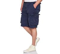 Jet Lag Cargo Shorts mit Gürtel Take Off 8 in vielen Farben, Größe:W40, Farbe:Navy