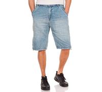 Jet Lag Herren Shorts 23-951 Washed Denim, Größe:W42