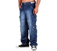 Jet Lag Hose Cargo Jeans Light Navy Style 007 XXL/32