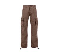 Cargohose ALPHA INDUSTRIES "Jet Pant" Gr. 34, N-Gr, grau (taupe) Herren Hosen Cargohosen (27002105-34)