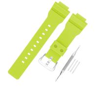 JETHENG Herren-Armband aus Kunstharz, kompatibel mit Casio G-Shock, 21 x 16 mm, GBA800, GBA-800, GBD800, GBD-800, GBD-800, Grün