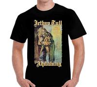 Jethro Tull Aqualung Men T-Shirt Cotton Tee - Black L