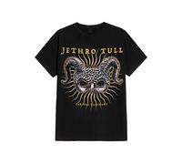 Jethro Tull - European Tourshirt 2025 - Curious Ruminant - T-Shirt - Schwarz - S - 100% Baumwolle,Jersey Schwarz S
