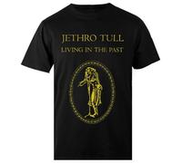 Jethro Tull Living In The Past Herren Schwarz T-Shirt Herren T-Shirt Regular