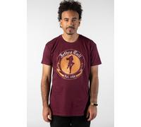 Jethro Tull - Logo Est. 1968 - T-Shirt - Weinrot - XL - 100% Baumwolle,Jersey Weinrot XL