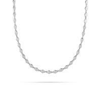 Jette - 89193476 - Halskette - Damen - 925er Silber - rhodiniert poliert mit Zirkonia - 45cm