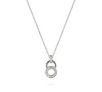 JETTE Damen-Kette 925er Silber, recycelt Zirkonia One Size, Silber 32029962