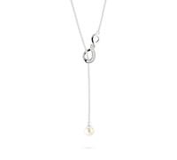 Jette - 89208084 - Halskette - Damen - 925er Silber - rhodiniert poliert mit Perlmutt - 50cm
