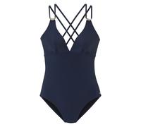 JETTE Badeanzug Damen marine Gr.36 Cup C/D