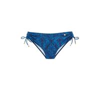 Bikini-Hose JETTE "Floretta", Damen, Gr. 44, N-Gr, blau (marine bedruckt), Recycling-Polyamid, bedruckt, Badehosen, in Ton in Ton-Harmonie (63855707-44) marine bedruckt