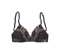 Bralette-BH JETTE, Damen, Gr. 85, Cup A, schwarz (schwarz, karamell), Obermaterial: 49% Polyamid, 44% Polyester, 7% Elasthan, BHs (35614432-85) schwarz, karamell