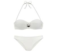 Bügel-Bandeau-Bikini JETTE Gr. 44, Cup D, weiß Damen Bikini-Sets (31253931-44) weiß