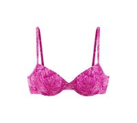 JETTE Bügel-Bikini-Top Damen beere bedruckt Gr.44 Cup E