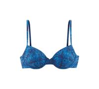 JETTE Bügel-Bikini-Top Damen marine bedruckt Gr.42 Cup C