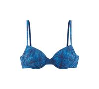 JETTE Bügel-Bikini-Top Damen marine bedruckt Gr.44 Cup D