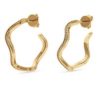 Jette Creolen 925er Silber, recycelt One Size Damen