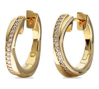 Jette Creolen 925er Silber, recycelt One Size Damen