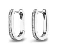 Jette Joop Creolen Luna 925er Silber mit 28 Zirkonia
