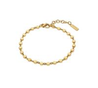 JETTE Damen-Armband 925er Silber, recycelt Zirkonia One Size Gelbgold 32028454
