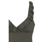 JETTE Damen Badeanzug Oliv Gr.36 Cup B