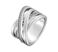JETTE Silver Damenring aus 925 Silber Silber 55