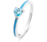 Jette - Damenring 925er Silber, recycelt, Emaille Ringe 1 ct