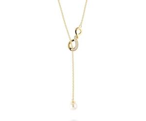 JETTE Damen-Kette 925er Silber, recycelt Perlmutt One Size, Gelbgold 32029970