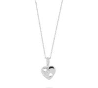 JETTE Damen-Kette 925er Silber, recycelt Zirkonia