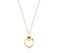 JETTE Damen-Kette 925er Silber, recycelt Zirkonia One Size, Gelbgold 32029965