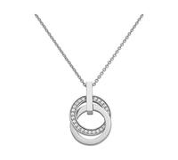 JETTE Damen-Kette Swing 26 Zirkonia One Size, Silber 32002219