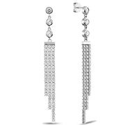 Jette - 88301099 - Ohrringe - Damen - 925er Silber - rhodiniert poliert mit Zirkonia