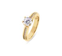 JETTE Damenring DIAMOND (Größe: 55) 88601203