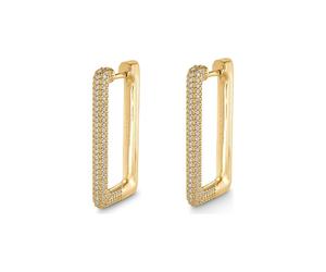 JETTE Glam Goldohrringe 925 Sterling Silber 88340051