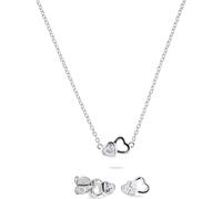 JETTE Hearts Silber Schmuck-Set 925 Sterling Silber - 450 mm 89217336