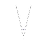 JETTE Damen-Kette 925er Silber, recycelt Zirkonia One Size Silber 32028343