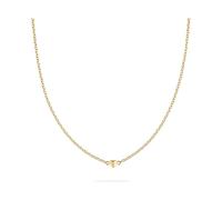 Jette Kette 925er Silber, recycelt gelbgold Damen