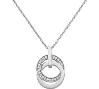 JETTE Silver Halskette aus Sterling Silber mit 26 Zirkonia Silber