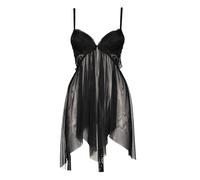 JETTE Negligé in Schwarz - Größe 75A | Damen Loungewear