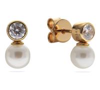 Jette Ohrstecker 925er Silber, recycelt gelbgold Damen