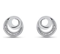 Jette Ohrstecker 925er Silber rhodiniert One Size Damen